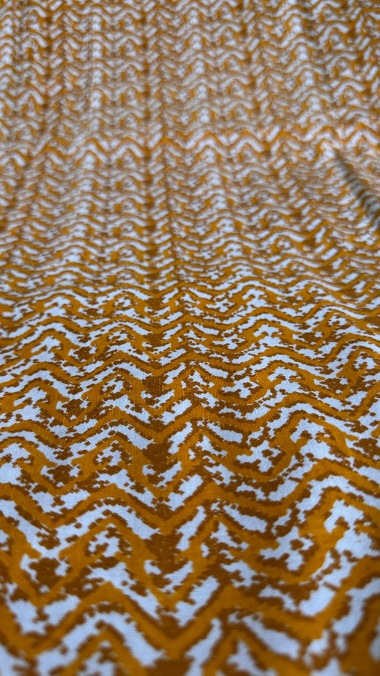 Close-up of a textured surface with wavy pattern