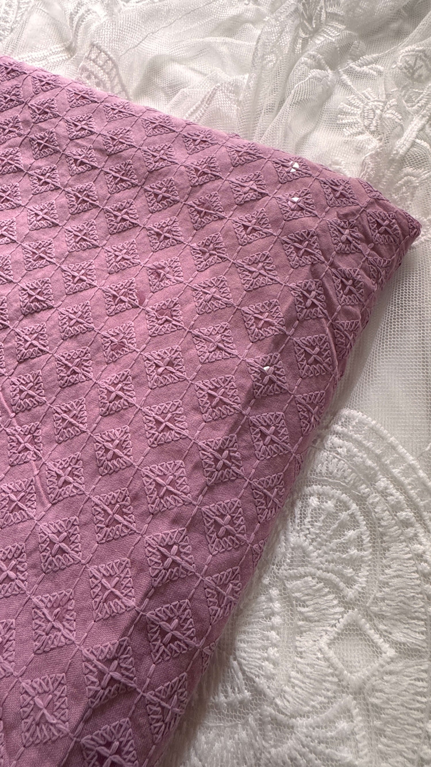embroidered cottons