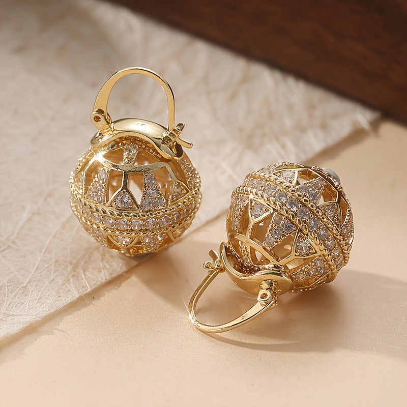 Affordable Luxury Court-style Intricately Crafted Vintage-chic Colorful Earrings - House of Jaena